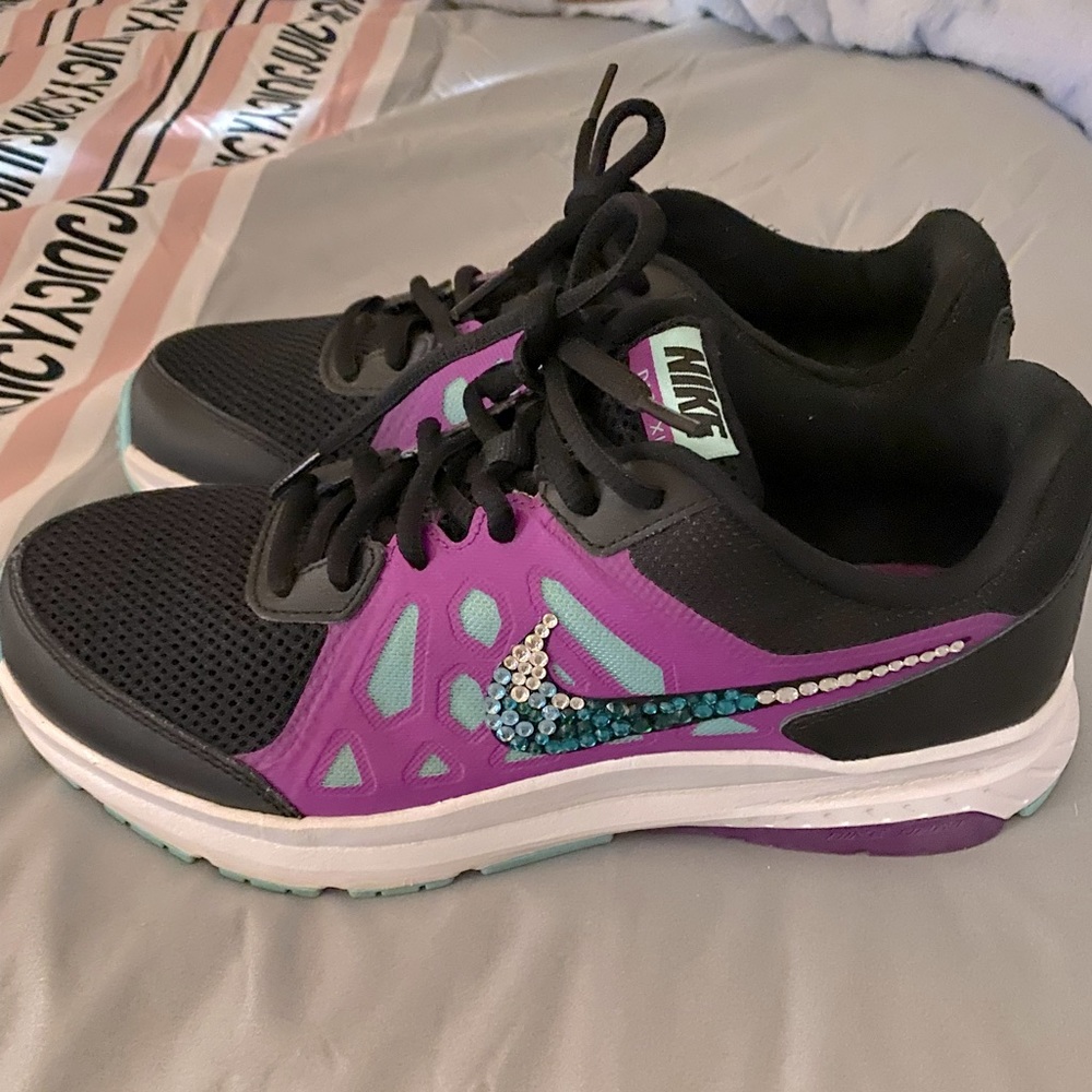 Nike rare sequin tennis shoes